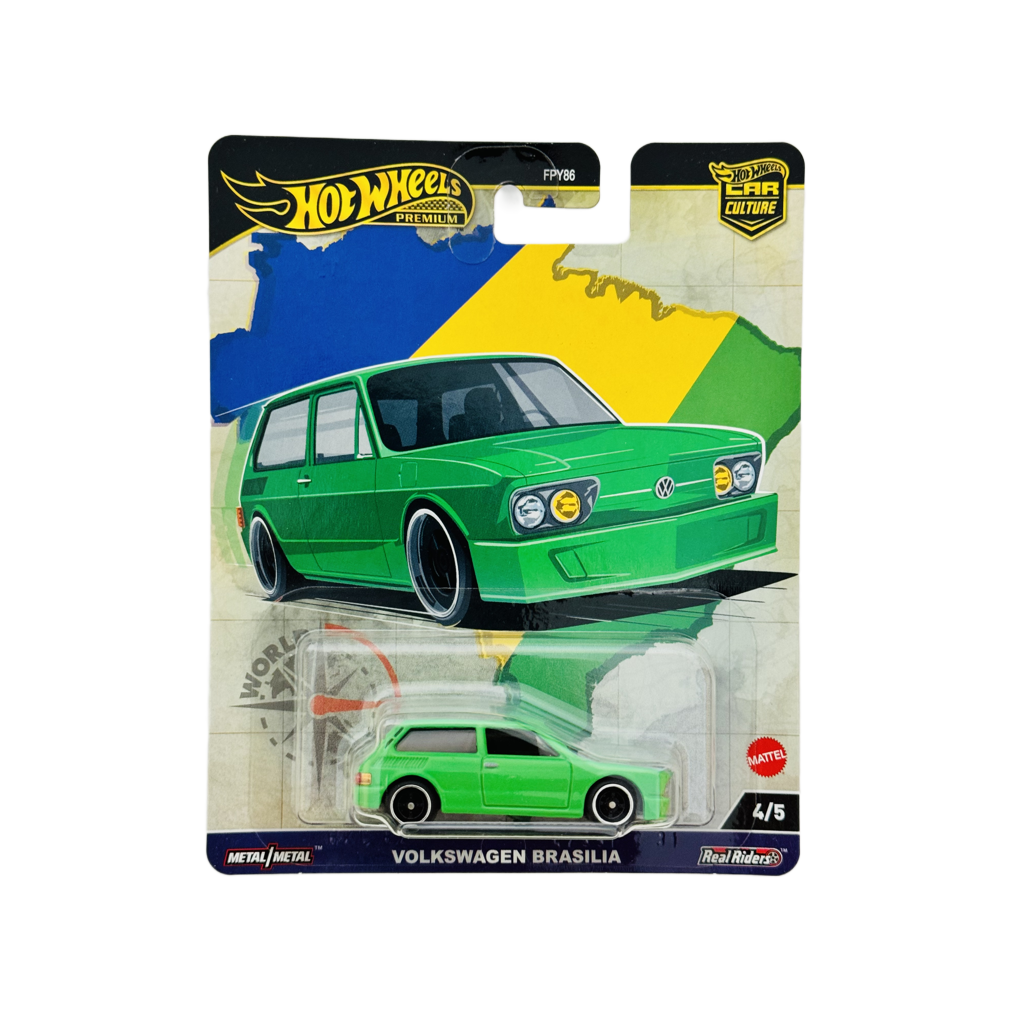 Hot Wheels Premium World Tour Volkswagen Brasilia