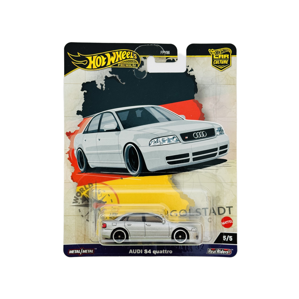 Hot Wheels Premium World Tour Audi S4 Quattro