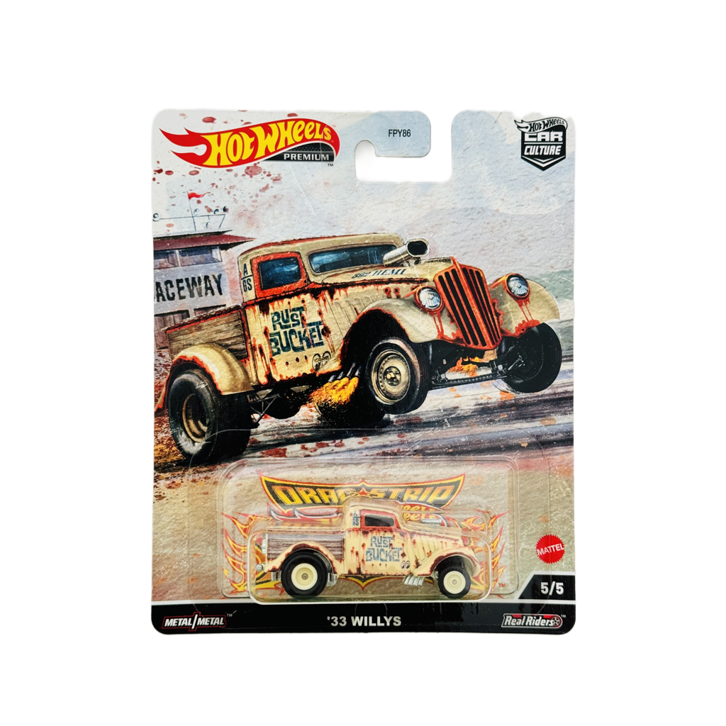 Hot Wheels Premium Drag Strip Demons '33 Willys