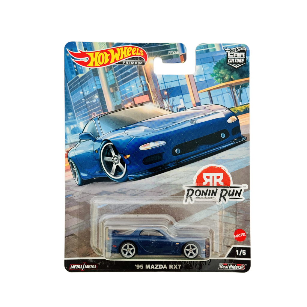 Hot Wheels Premium Ronin Run '95 Mazda RX7