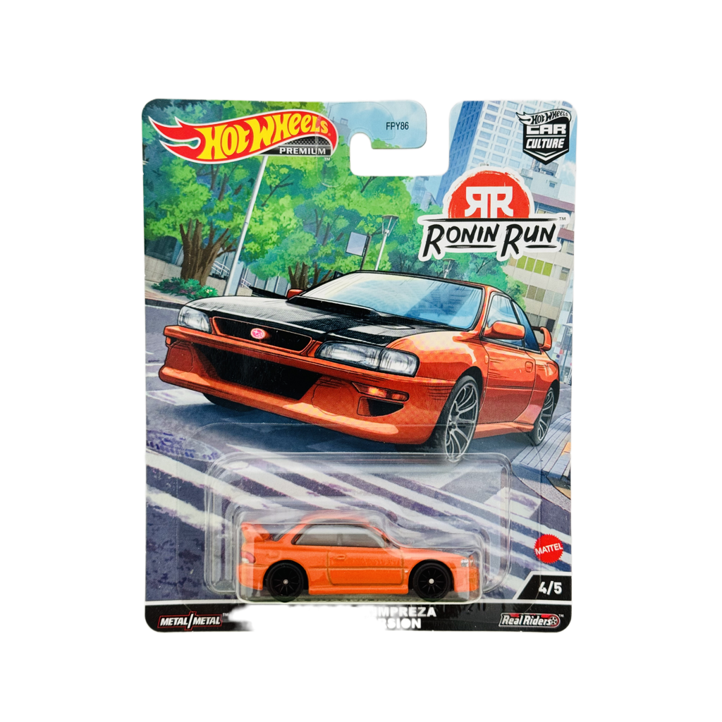 Hot Wheels Premium Ronin Run '98 Subaru Impreza 22B-STi Version