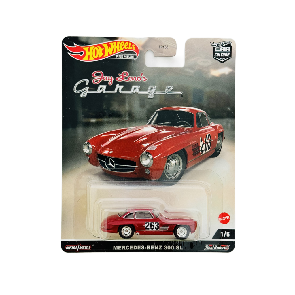 Hot Wheels Premium Jay Leno's Garage Mercedes-Benz 300 SL