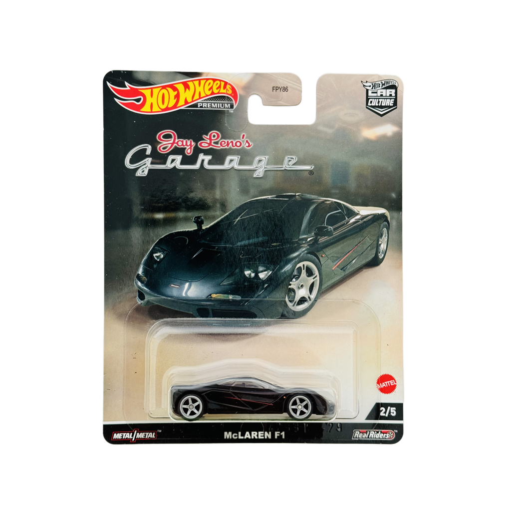 Hot Wheels Premium Jay Leno's Garage McLaren F1