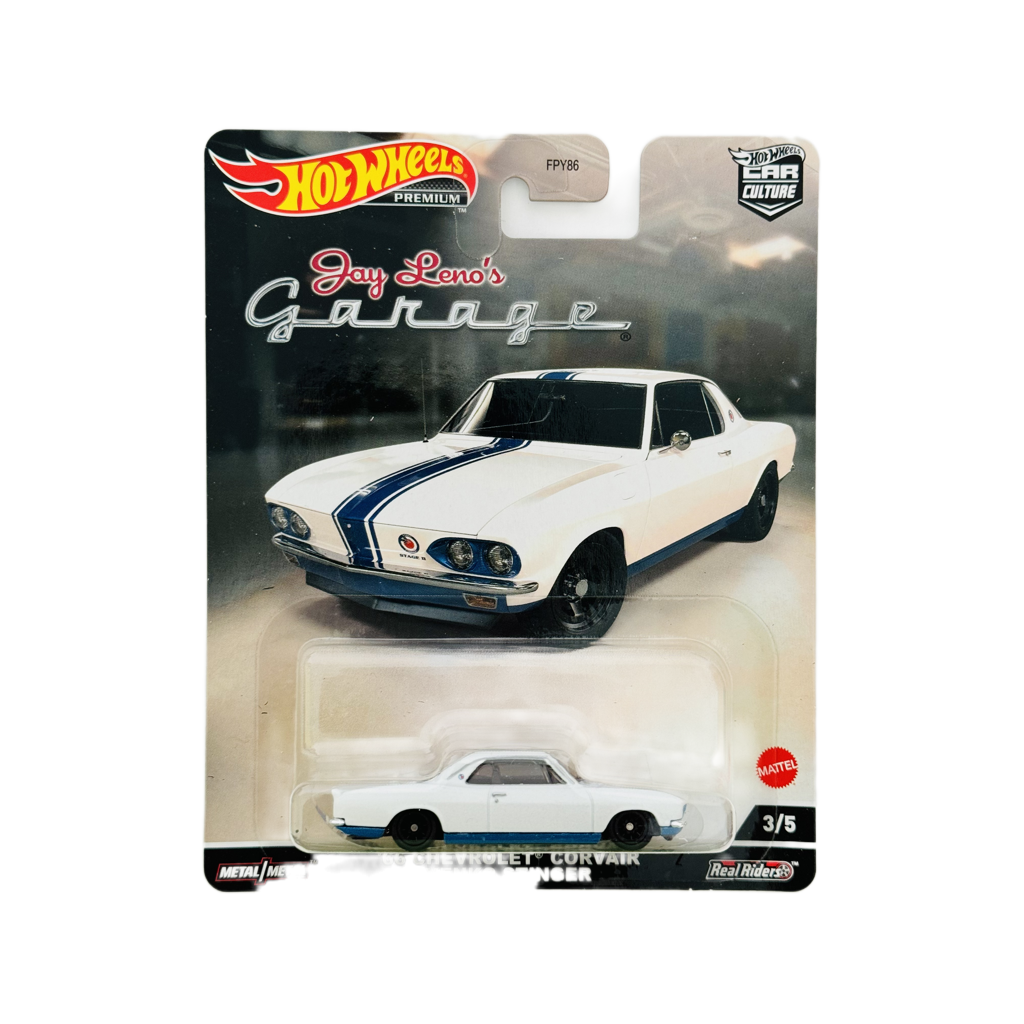 Hot Wheels Premium Jay Leno's Garage '66 Chevrolet Corvair Yenko Stinger