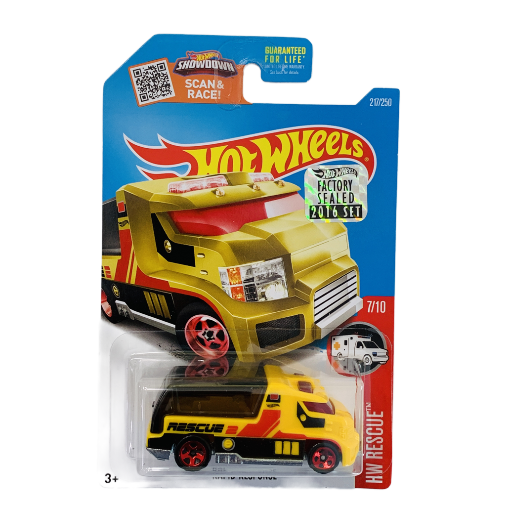 Hot Wheels #217 2016 Factory Set Rapid Response