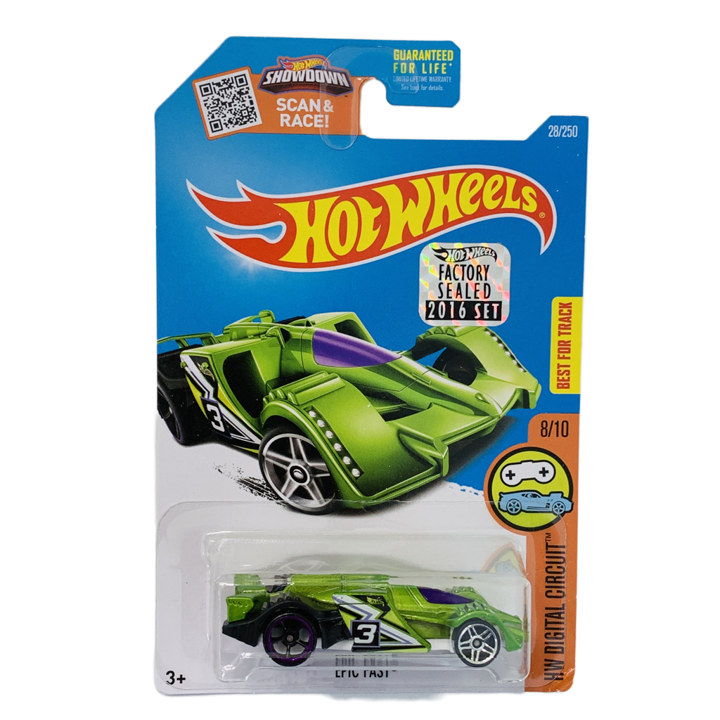 Hot Wheels #28 2016 Factory Set Epic Fast