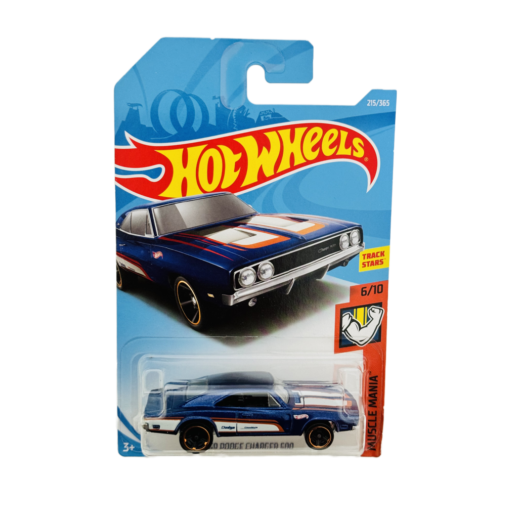 Hot Wheels #215 '69 Dodge Charger 500