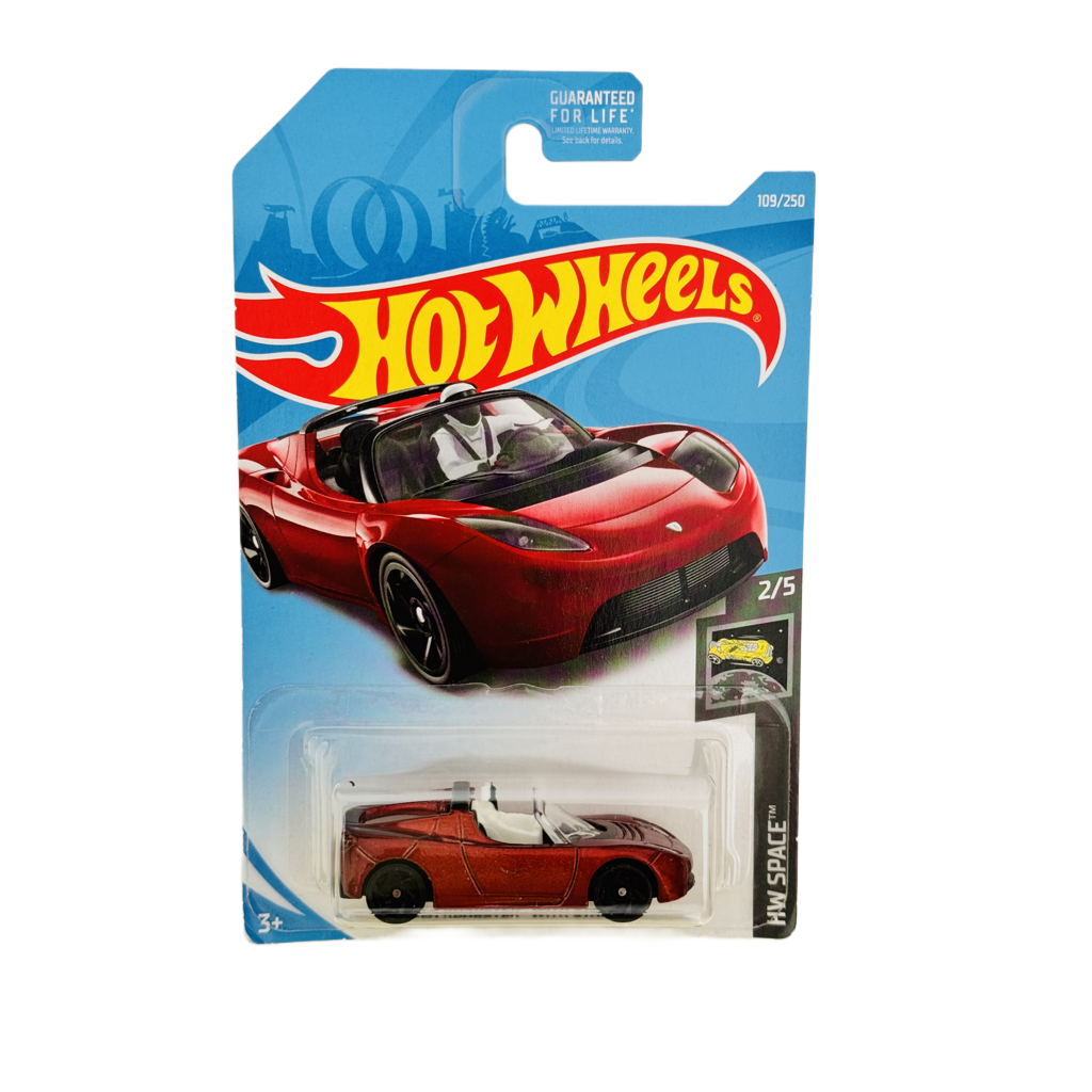 Hot Wheels #109 Tesla Roadster With Starman