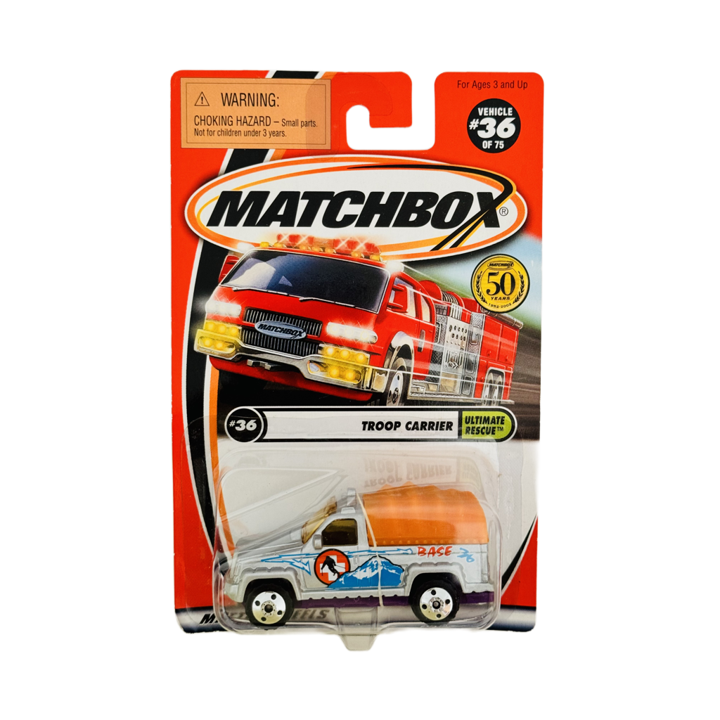 Matchbox #36 Troop Carrier