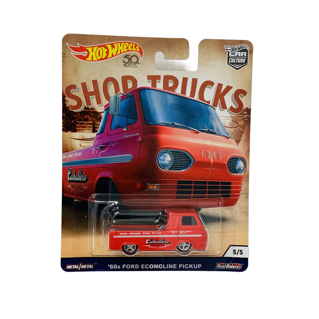 Hot Wheels Shop Trucks '60s Ford Econoline Pickup