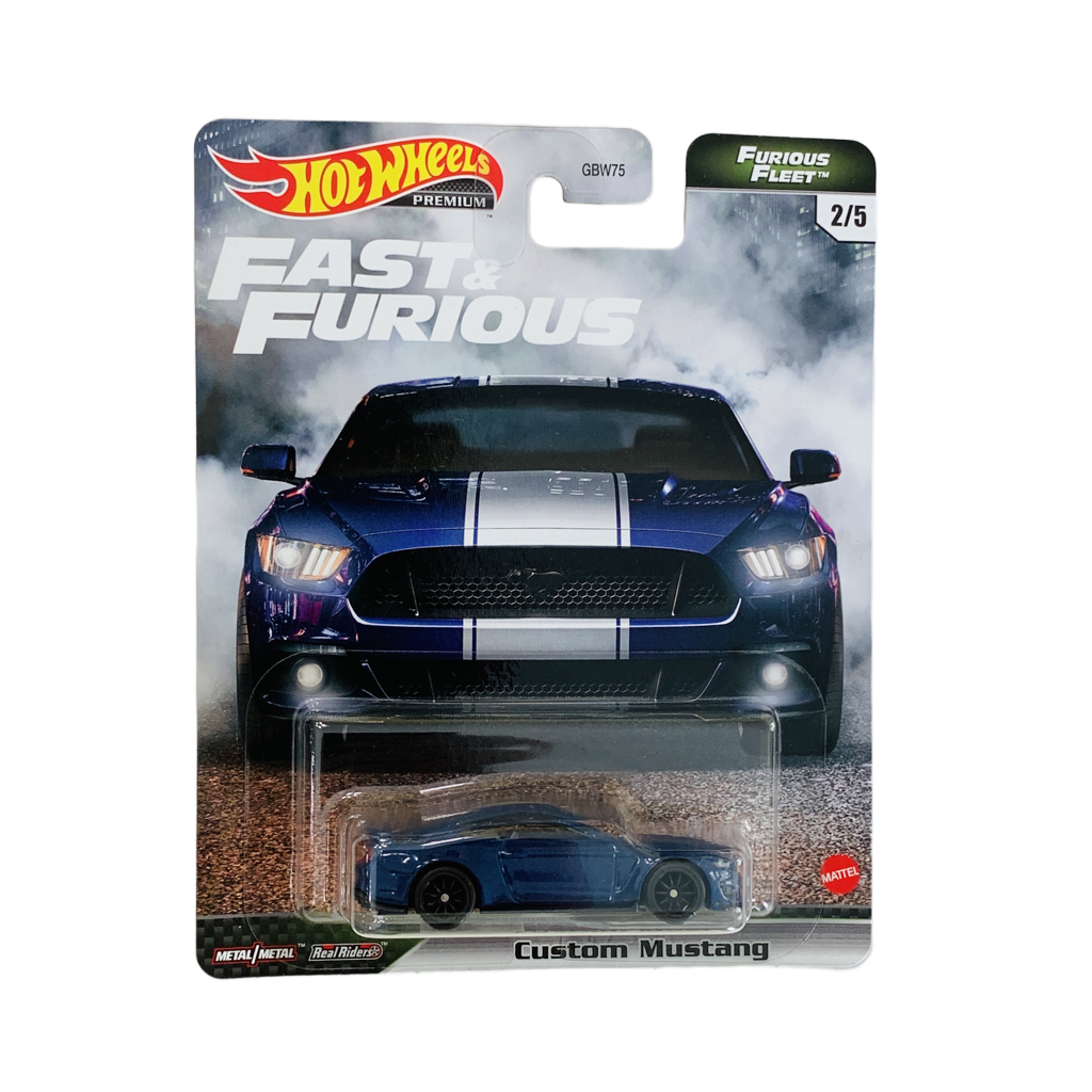 Hot Wheels Premium Fast & Furious Furious Fleet Custom Mustang