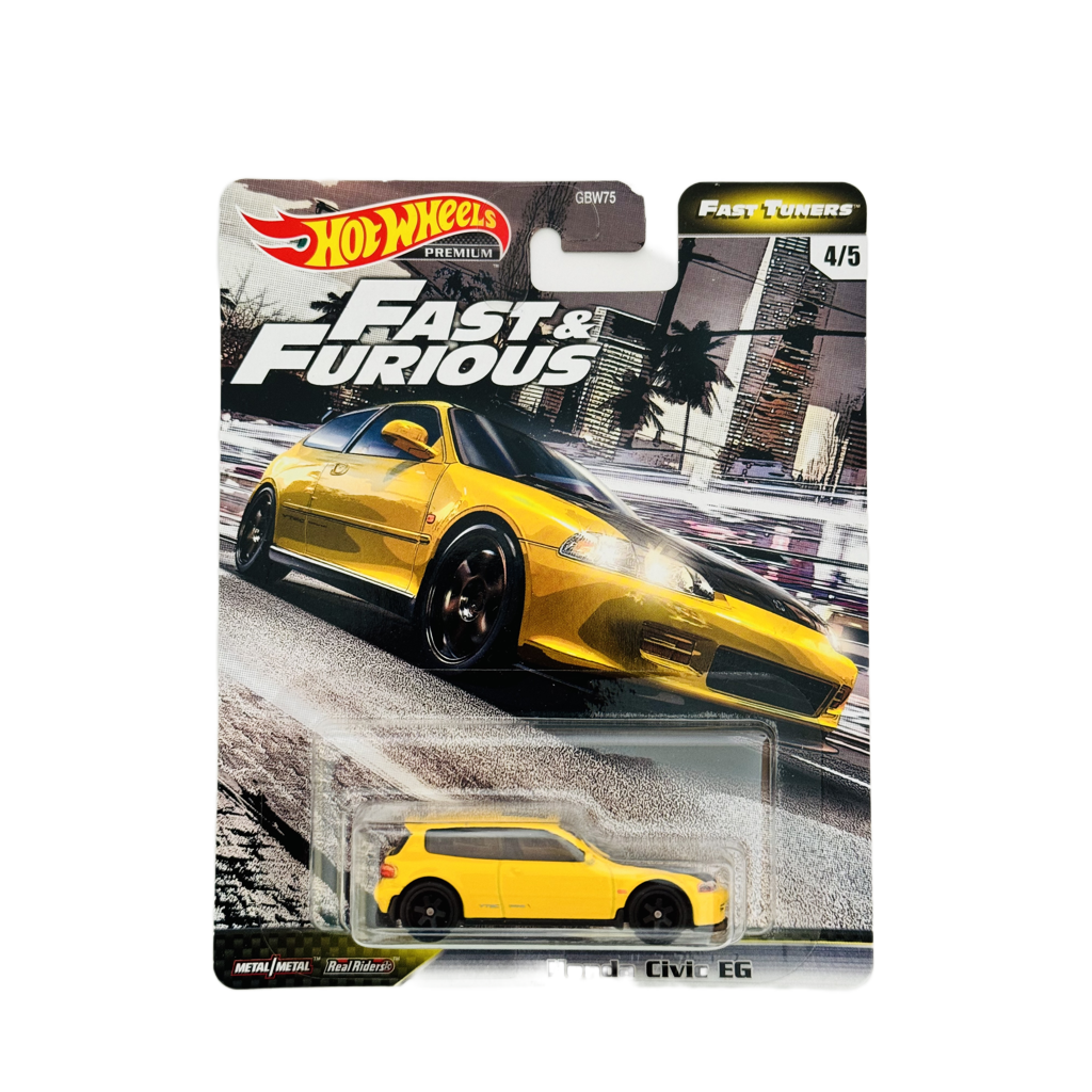 Hot Wheels Premium Fast & Furious Fast Tuners Honda Civic EG