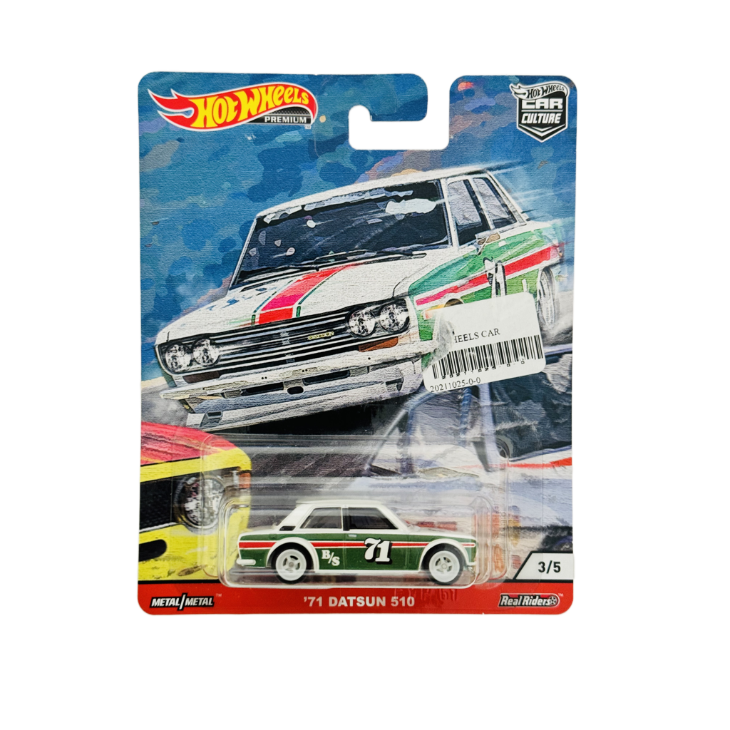 Hot Wheels Premium '71 Datsun 510 - Bad Card