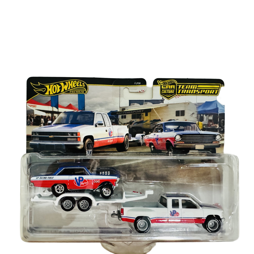 Hot Wheels Team Transport #68 '63 Chevy Nova /  '88 Chevy Silverado 3500