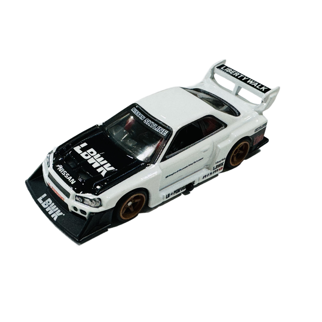 Hot Wheels Premium Boulevard LB-ER34 Super Silhouette Nissan Skyline