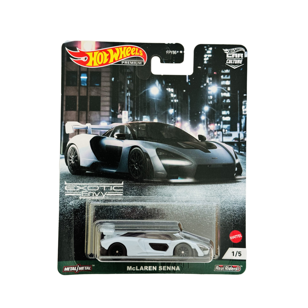 Hot Wheels Premium Exotic Envy McLaren Senna