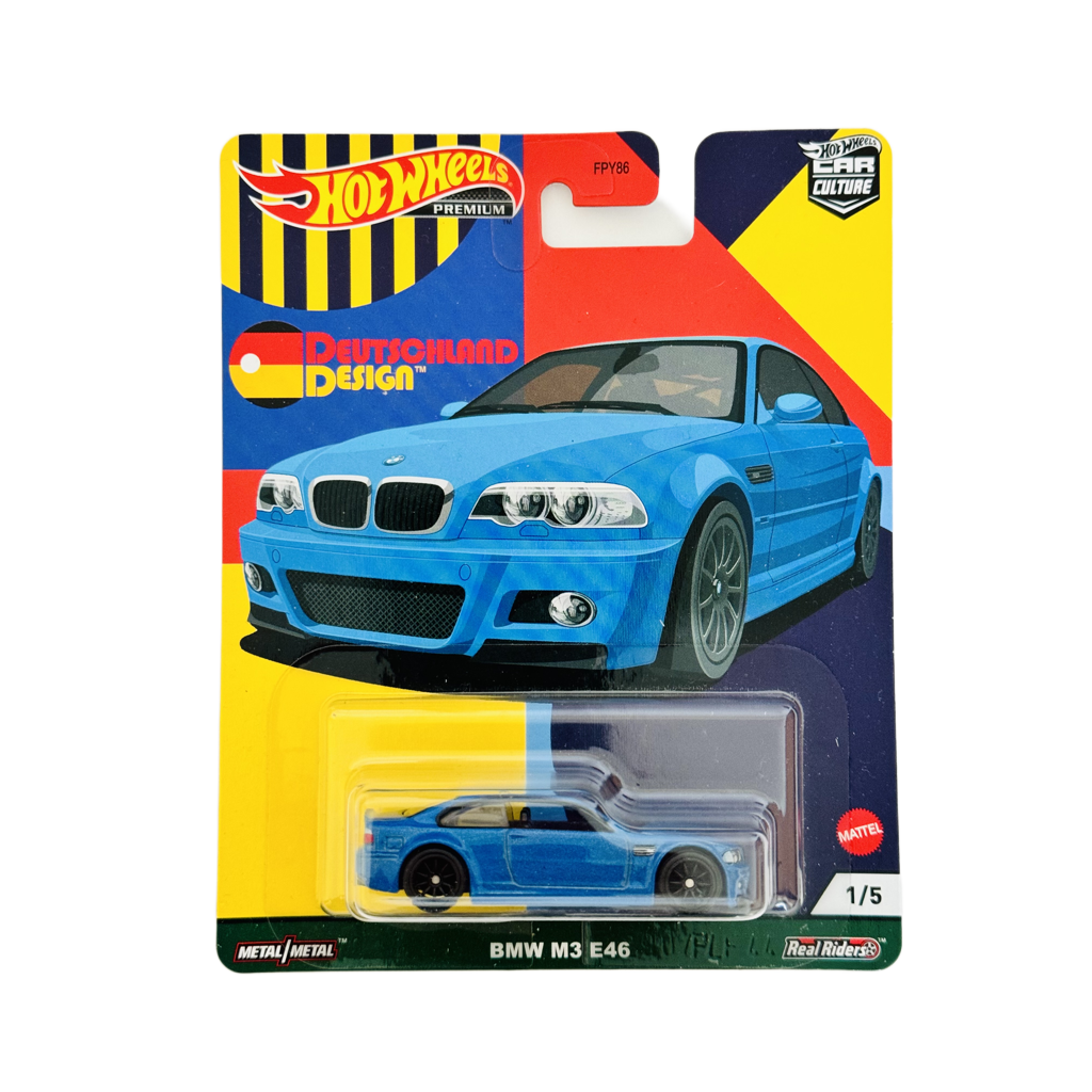 Hot Wheels Premium Deutschland Design BMW M3 E46