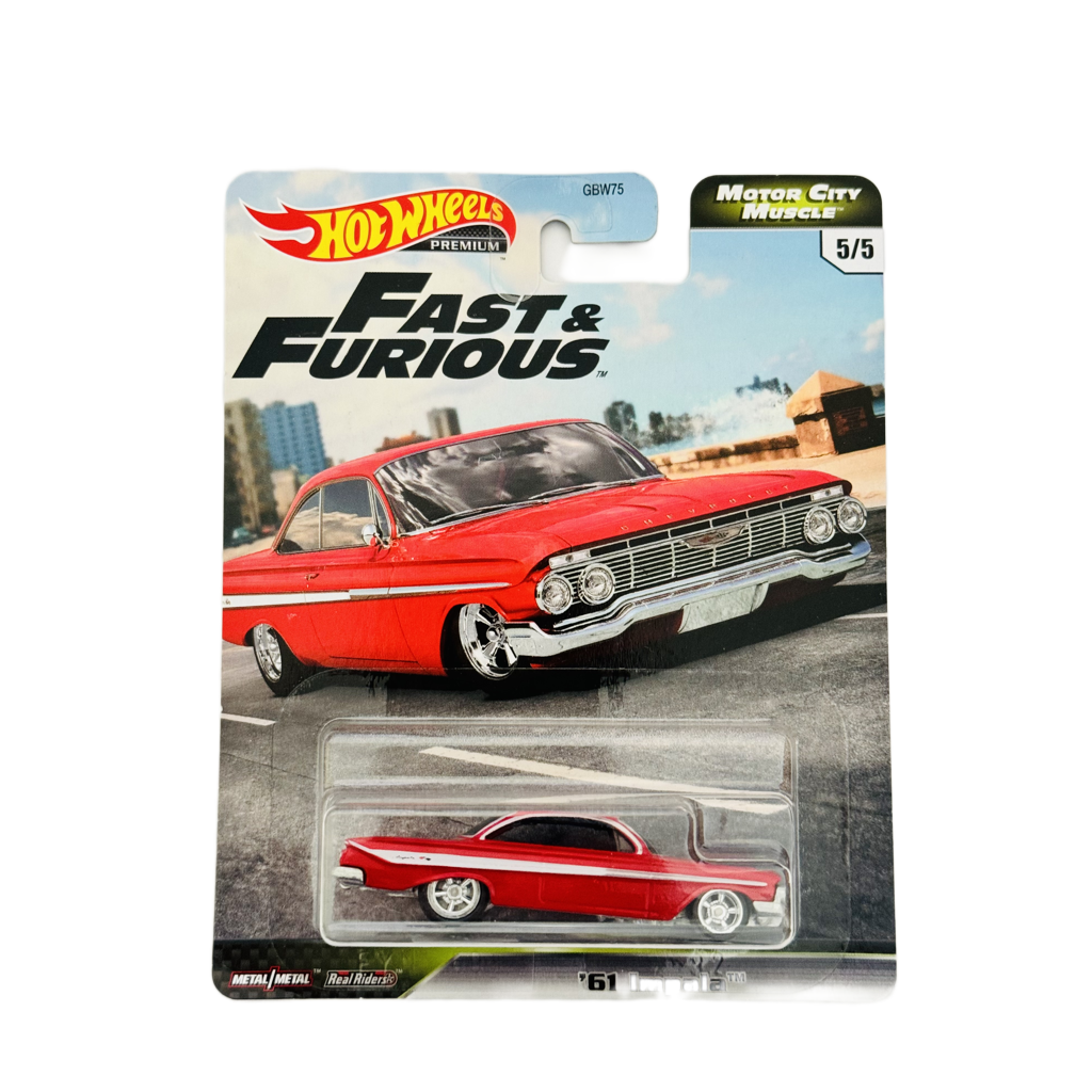 Hot Wheels Premium Fast & Furious Motor City Muscle '61 Impala