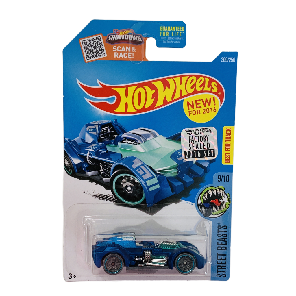 Hot Wheels #209 2016 Factory Set Turbot - Blue