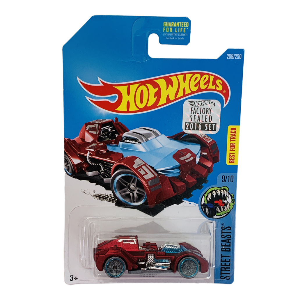 Hot Wheels #209 2016 Factory Set Turbot - Red