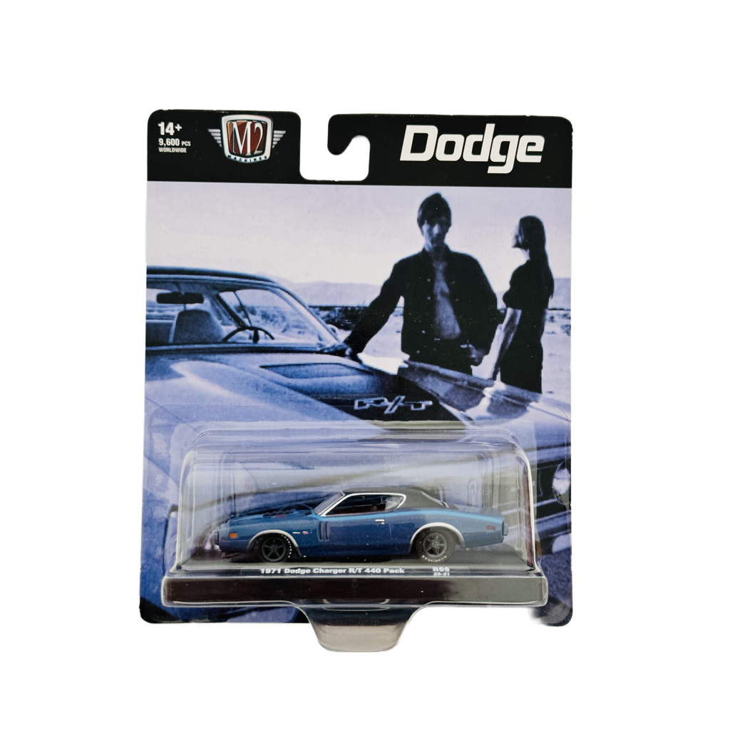 M2 Machines Dodge Series 1971 Dodge Charger R/T 440 Pack R99