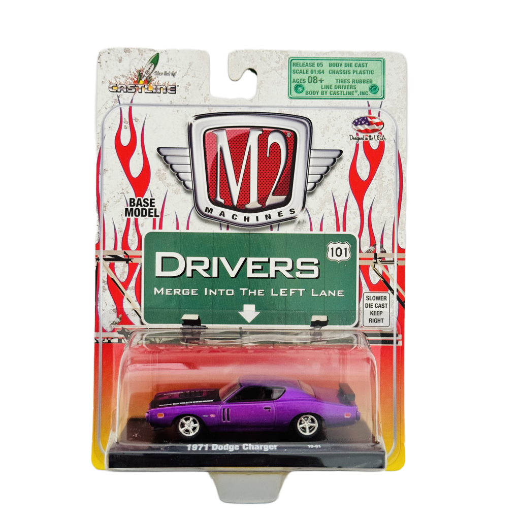 M2 Machines Auto-Drivers 1971 Dodge Charger R05