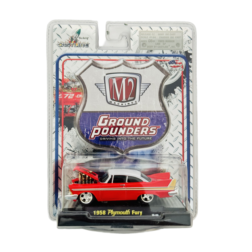 M2 Machines Ground Pounders 1958 Plymouth Fury R02