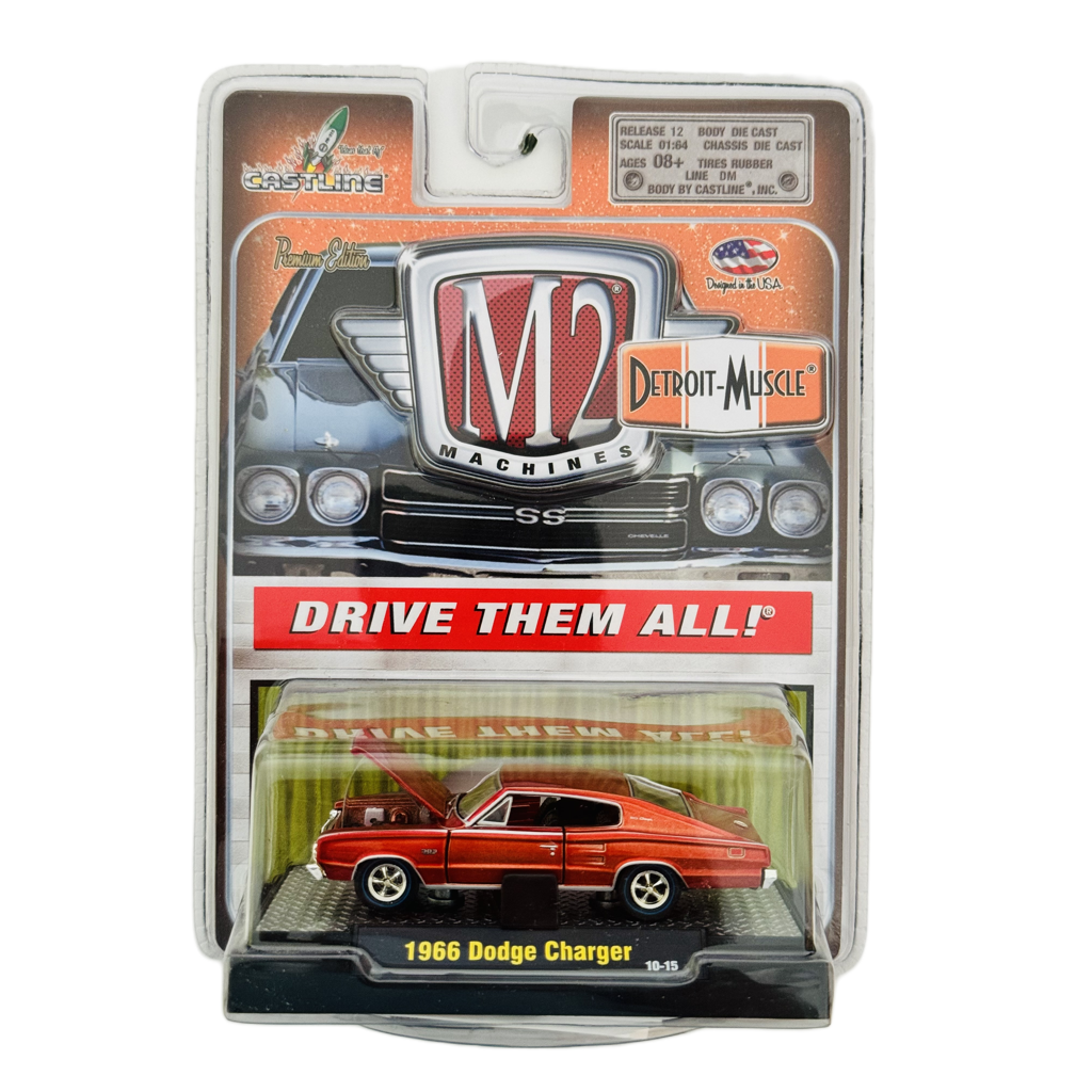 M2 Machines Detroit-Muscle 1966 Dodge Charger R12