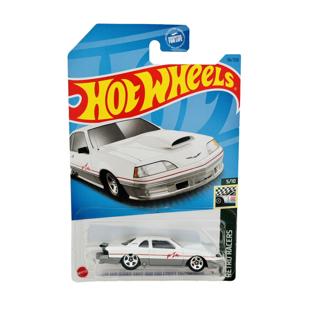 Hot Wheels #56 Mat And Debbie Hay's 1988 Pro Street Thunderbird - White