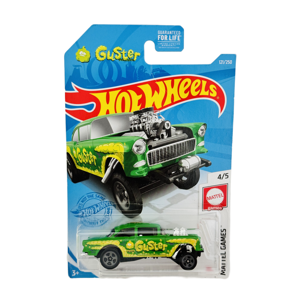 Hot Wheels #121 '55 Chevy Bel Air Gasser