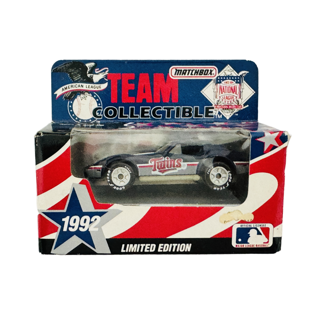 Matchbox Team Collectible 1992 Minnesota Twins Corvette