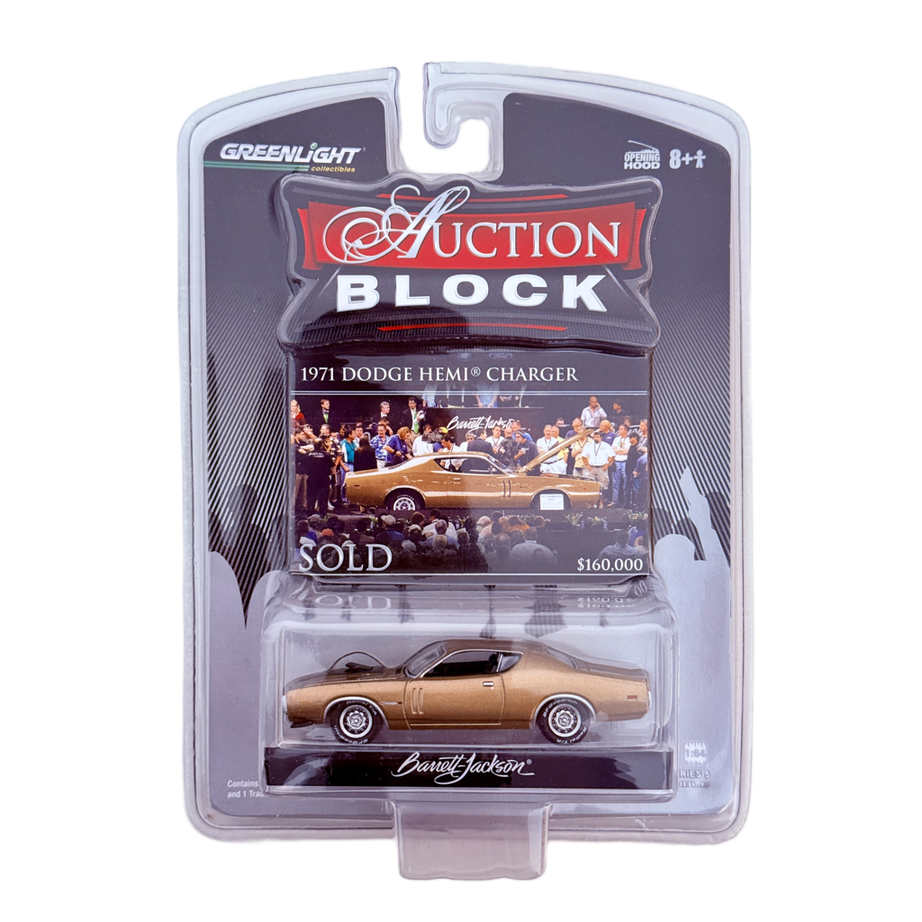 Greenlight Auction Block 1971 Dodge HEMI Challenger