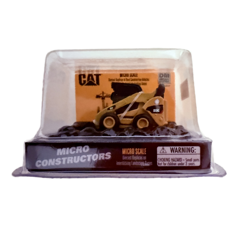 DM Diecast Masters CAT Micro Scale Skid Steer Loader