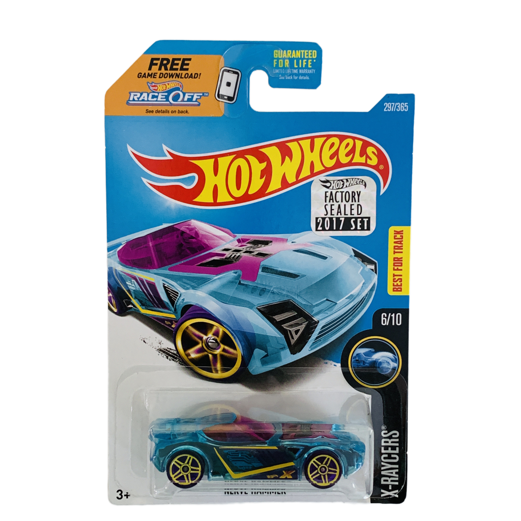 Hot Wheels #297 2017 Factory Set Nerve Hammer