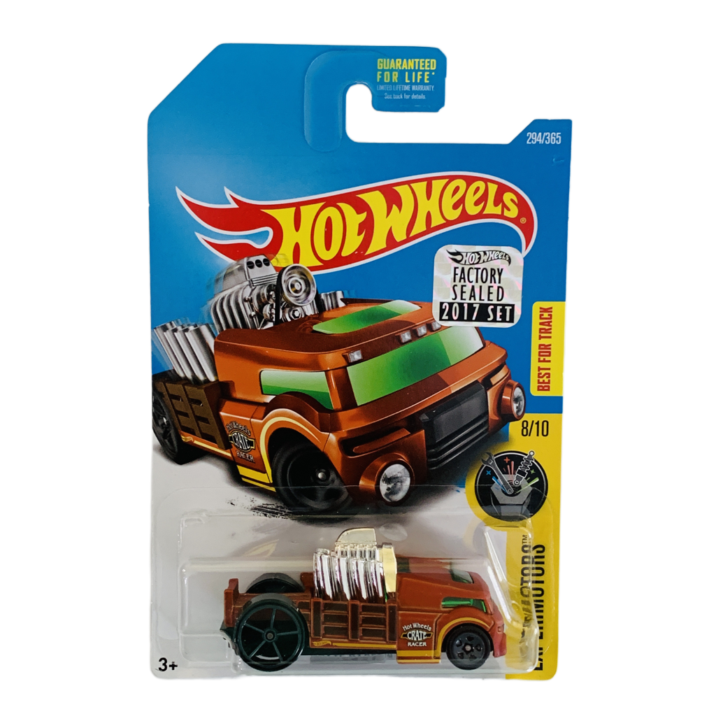  Hot Wheels #294 2017 Factory Set Crate Racer