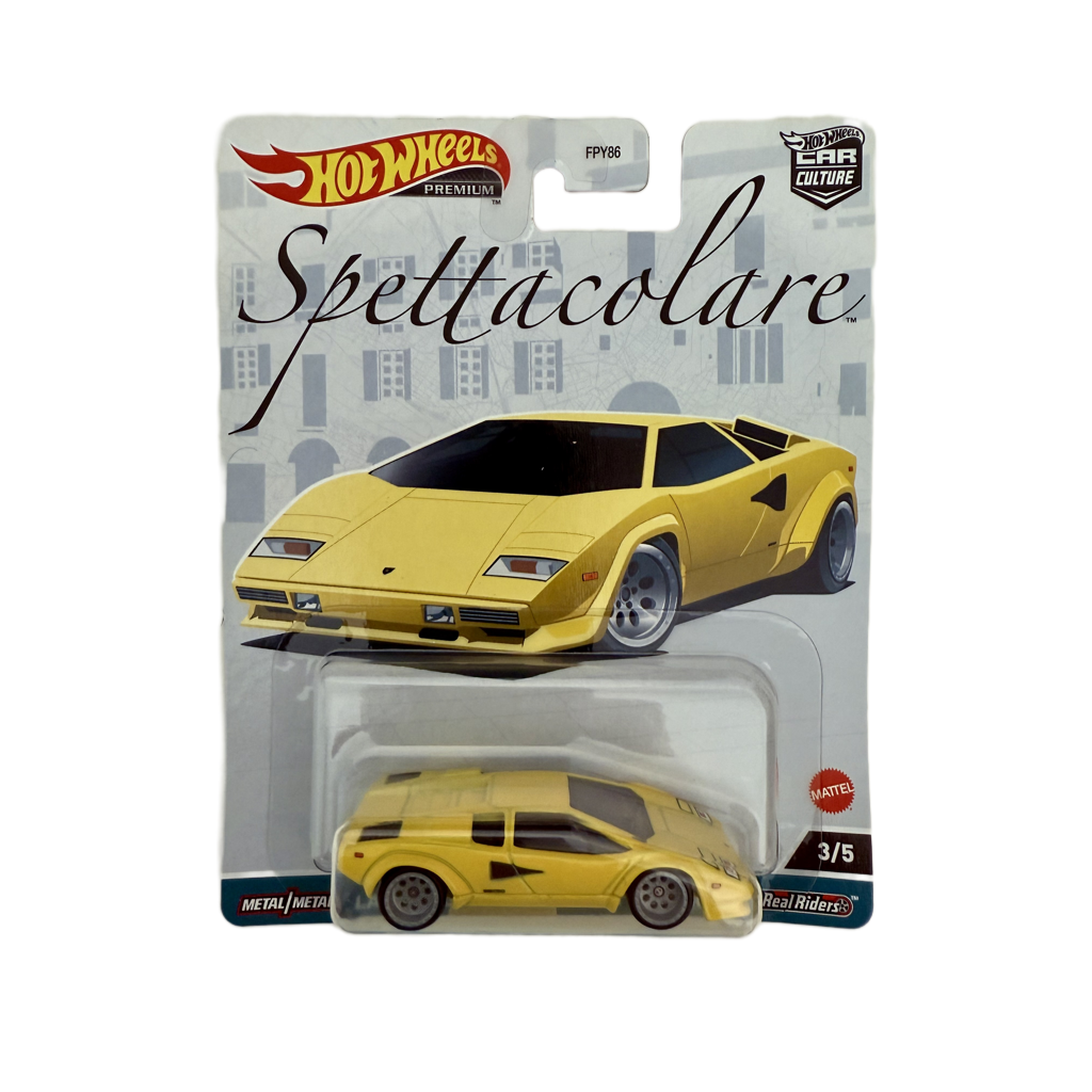 Hot Wheels Premium Spettacolare Lamborghini Countach LP 5000 QV