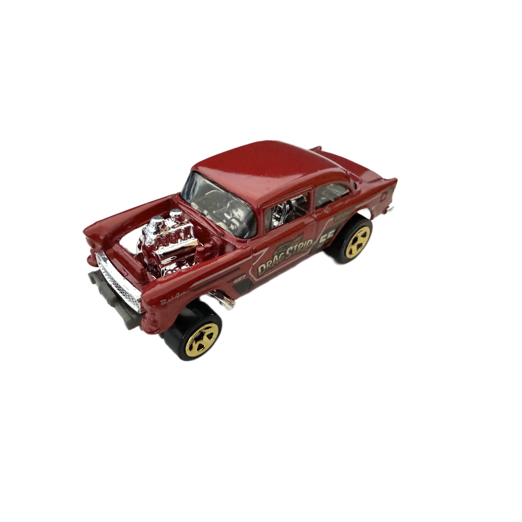 Hot Wheels Car Meet 55' Chevy Bel Air Gasser