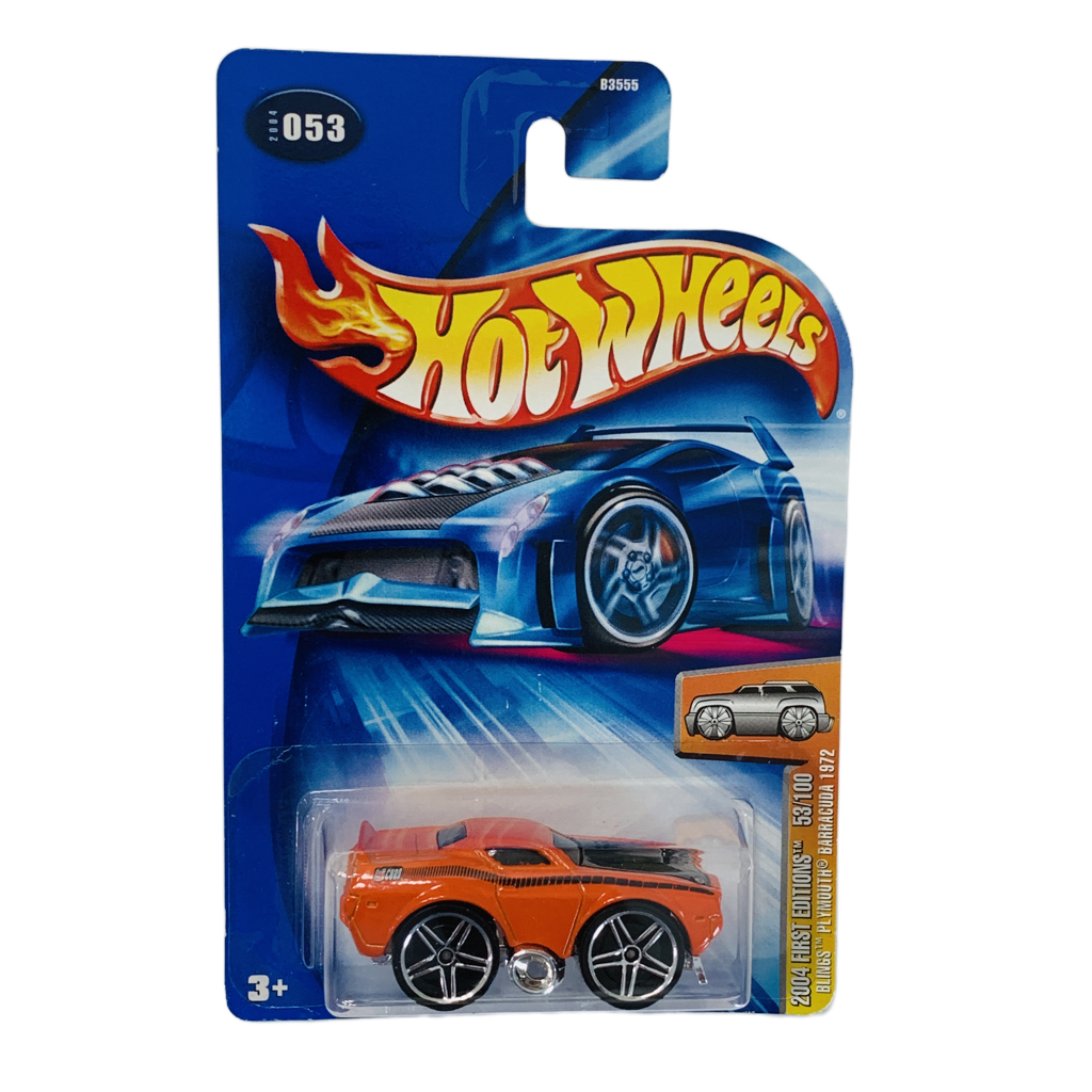 Hot Wheels #053 Blings 1972 Plymouth Barracuda