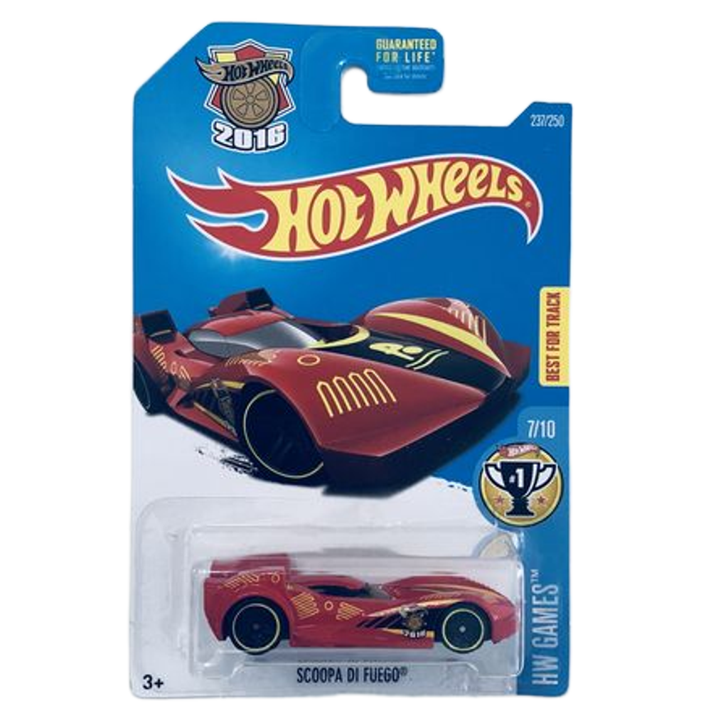 Hot Wheels #237 Scoopa Di Fuego