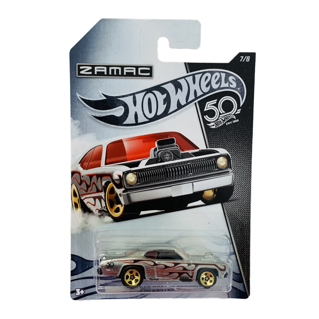 Hot Wheels 50th Anniversary ZAMAC Plymouth Duster Thruster