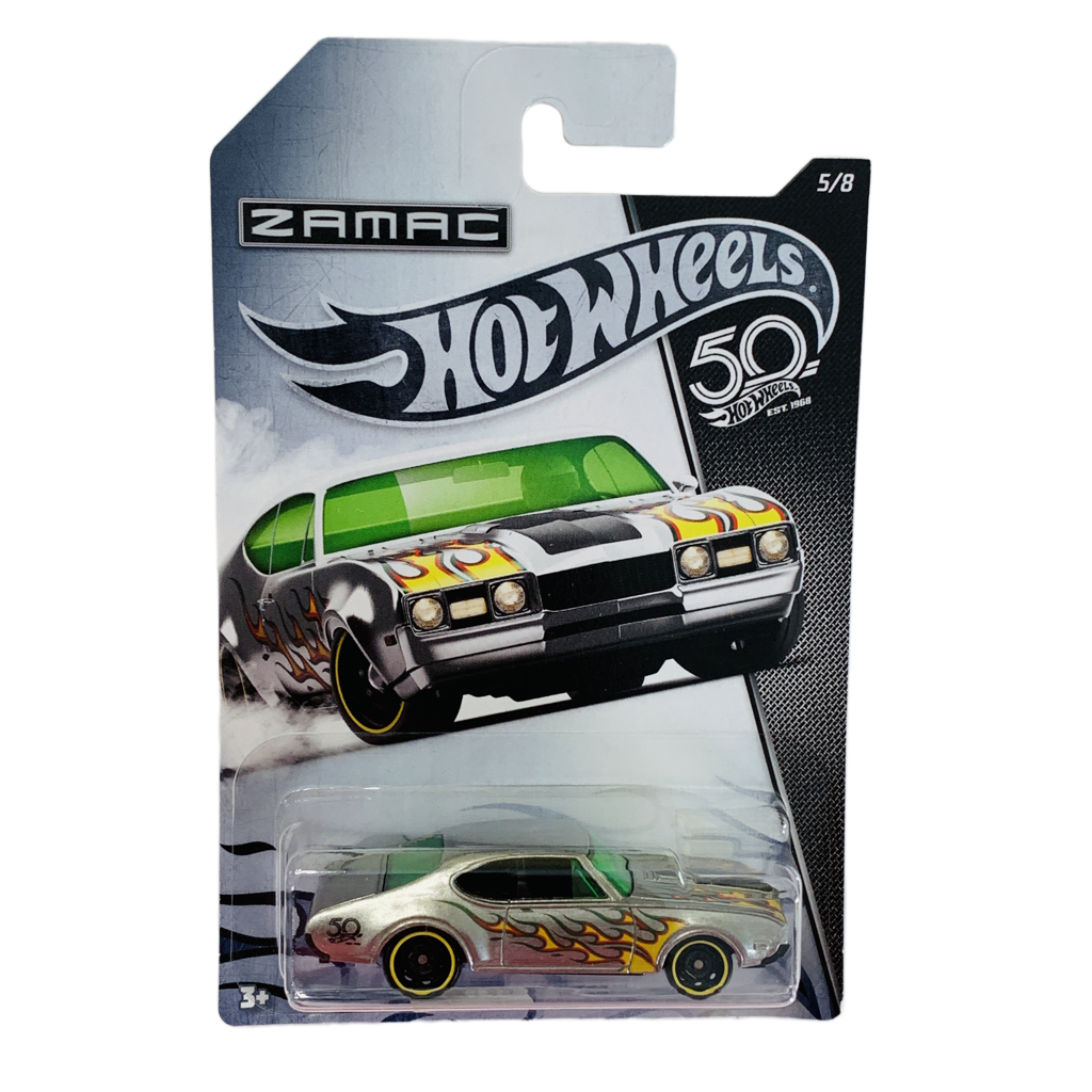 Hot Wheels 50th Anniversary ZAMAC '68 Olds 442