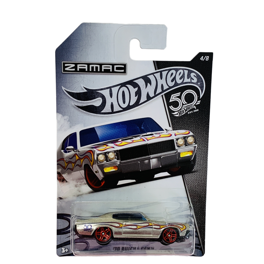 Hot Wheels 50th Anniversary ZAMAC '70 Buick GSX