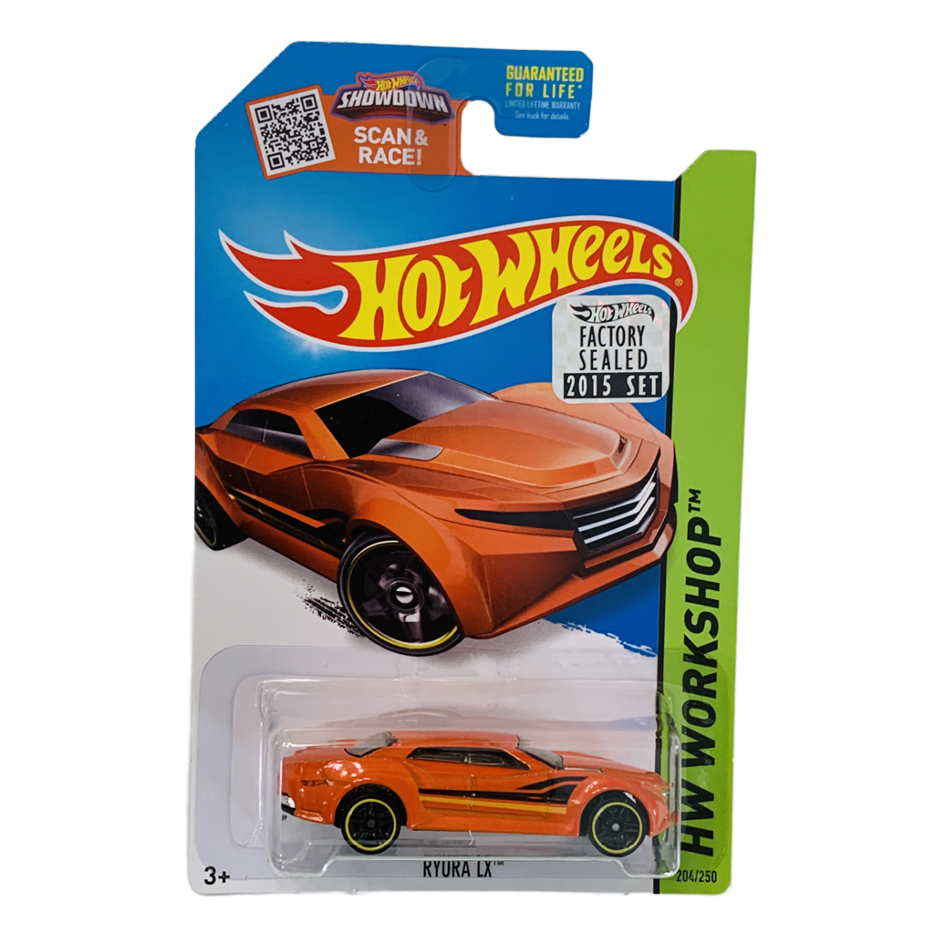 Hot Wheels 2015 Factory Set #204 Ryura LX - Orange