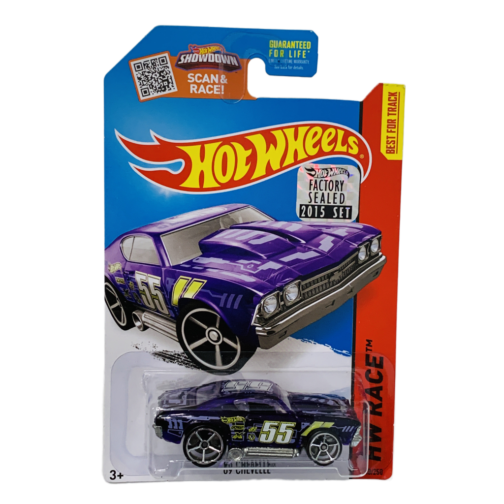 Hot Wheels 2015 Factory Set #140 '69 Chevelle - Purple