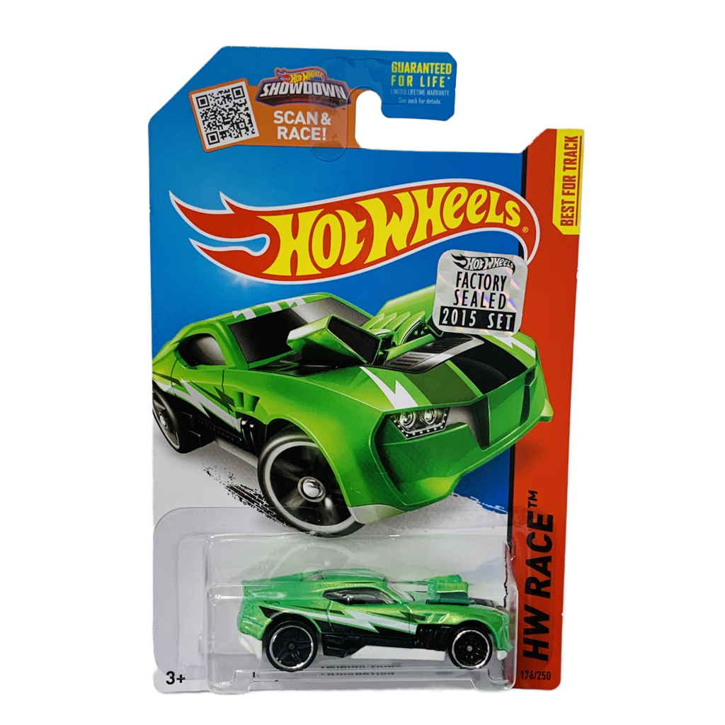 Hot Wheels 2015 Factory Set #176 Twinduction - Green