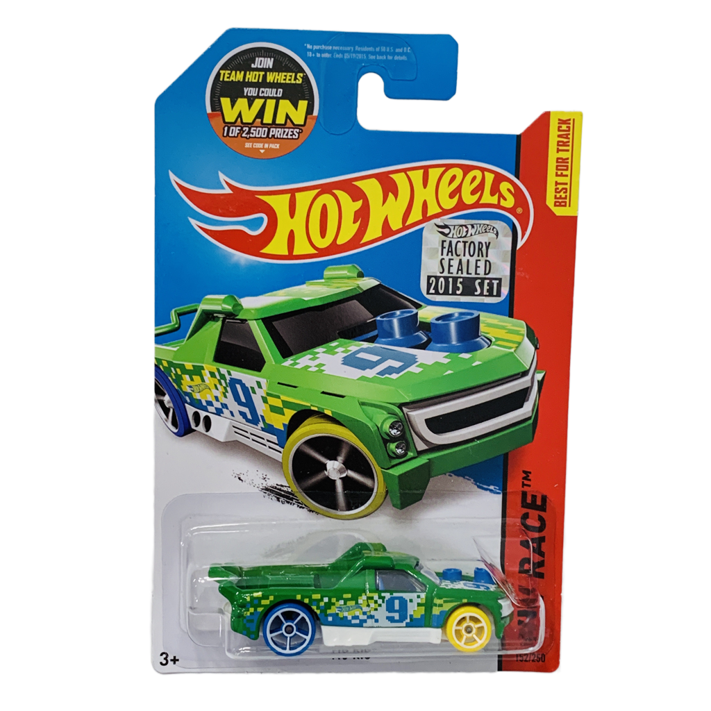 Hot Wheels 2015 Factory Set #152 Fig Rig - Green