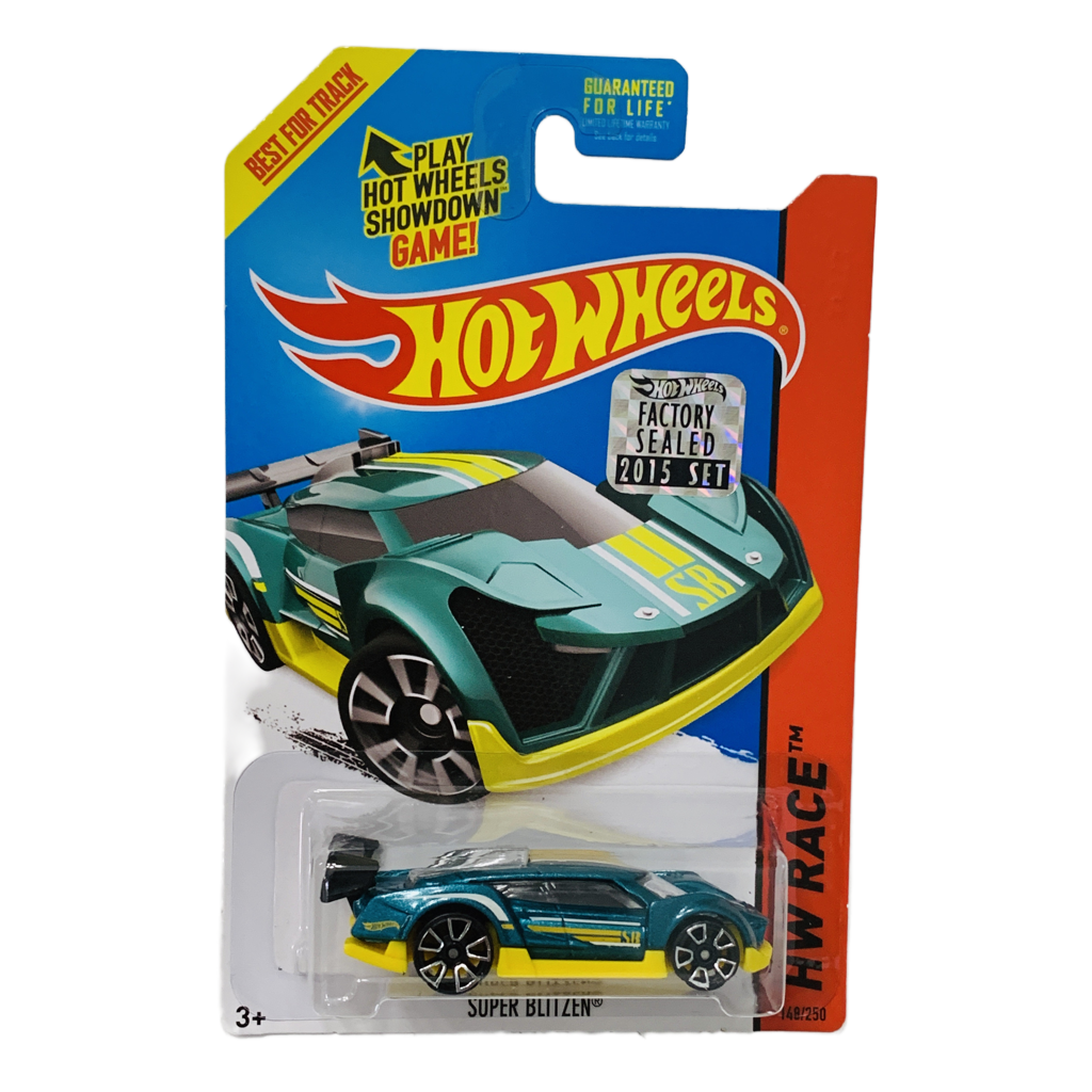 Hot Wheels 2015 Factory Set #148 Super Blitzen - Green