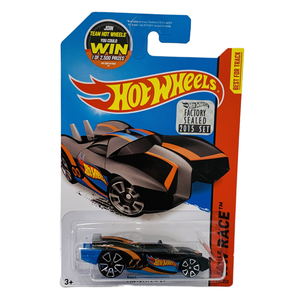 Hot Wheels 2015 Factory Set #134 Prototype H-24 - Black