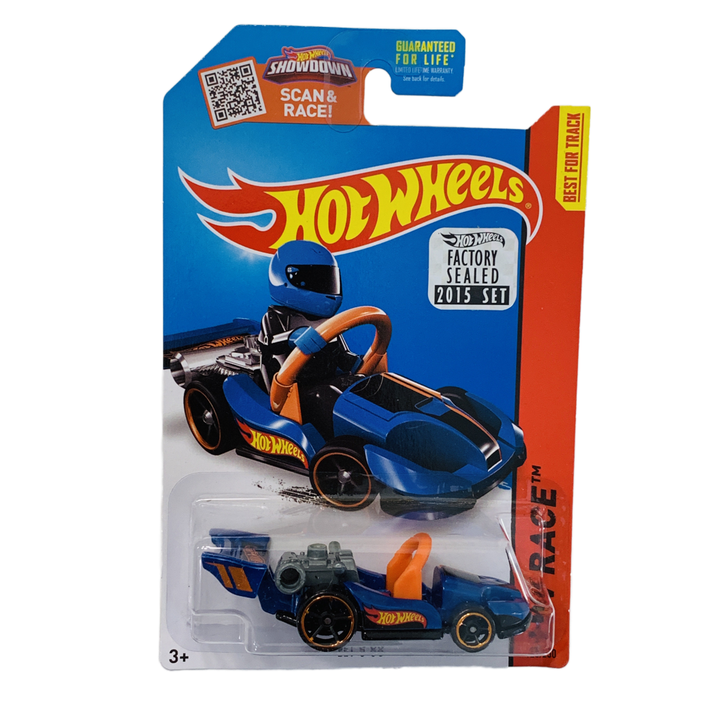 Hot Wheels 2015 Factory Set #126 Let's Go - Blue