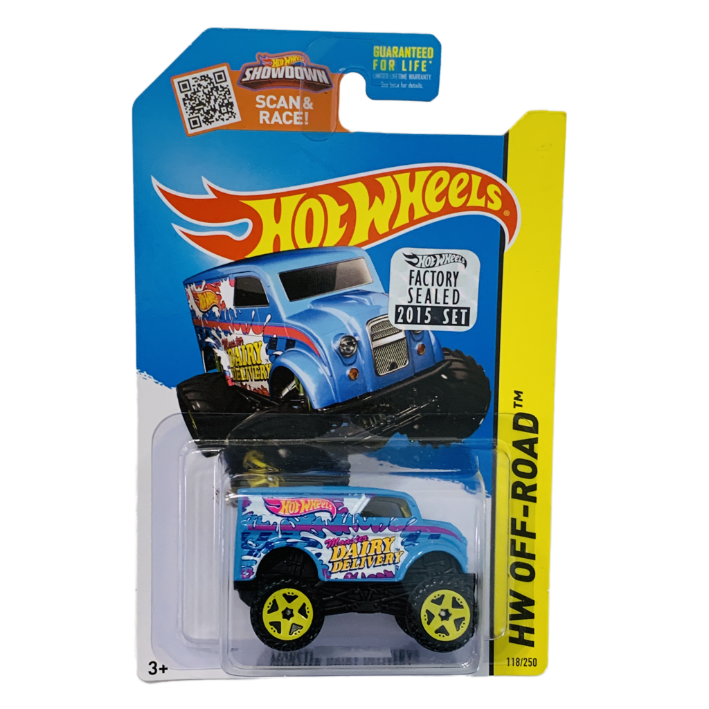 Hot Wheels 2015 Factory Set #118 Monster Dairy Delivery